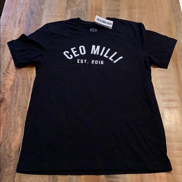 L Black “CEO MILLI” CEO,000,000 Brand - Picture 1 of 4